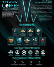 Load image into Gallery viewer, Alive Coffee (1 box - 20 sachets)