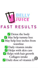 Load image into Gallery viewer, 7 Day Strawberry or Fruit Punch Belly Juice Reset